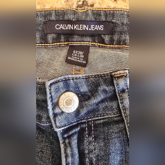 Calvin Klein Straight Leg Denim - Picture 4 of 12